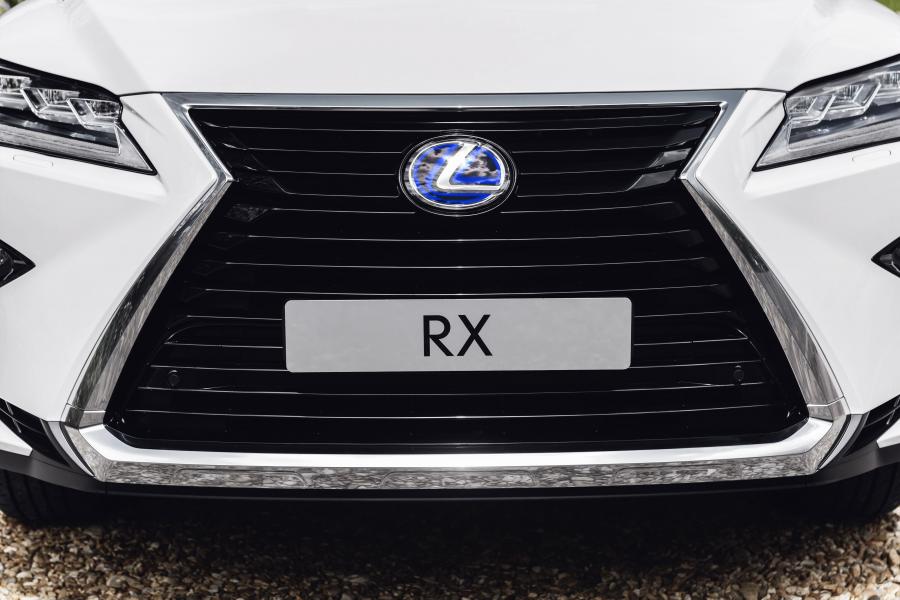 Детали экстерьера Lexus RX450h Sport 2018 года  (UK) (фото 2 из 12)
